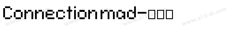 Connection mad字体转换